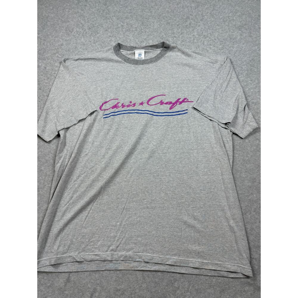 Vintage Belton Adult Size XXL Chris Craft Short Sleeve Shirt